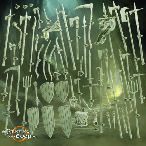 Bits undead weapons resin - undead,