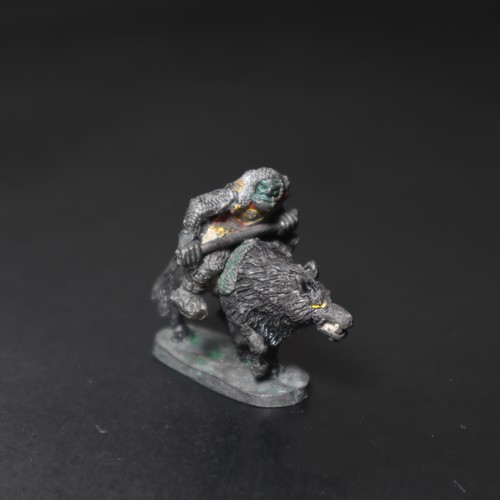 Orc double headed polearm - double,